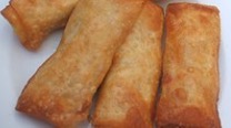 Example of fried cheese wontons