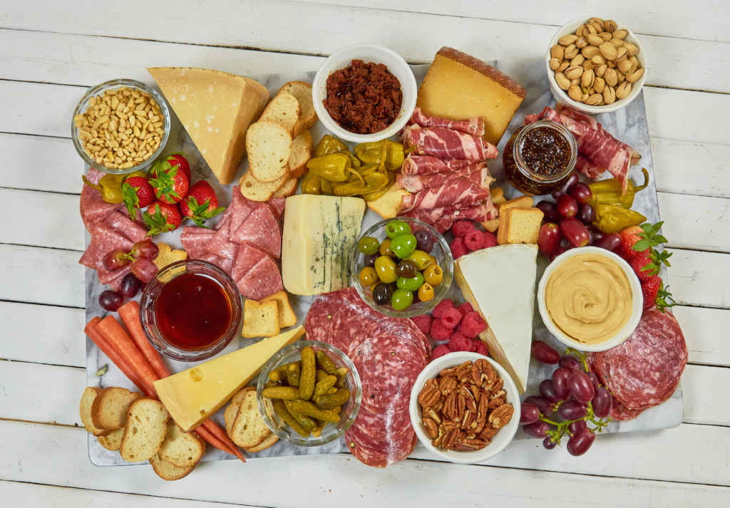 Example of a charcuterie board