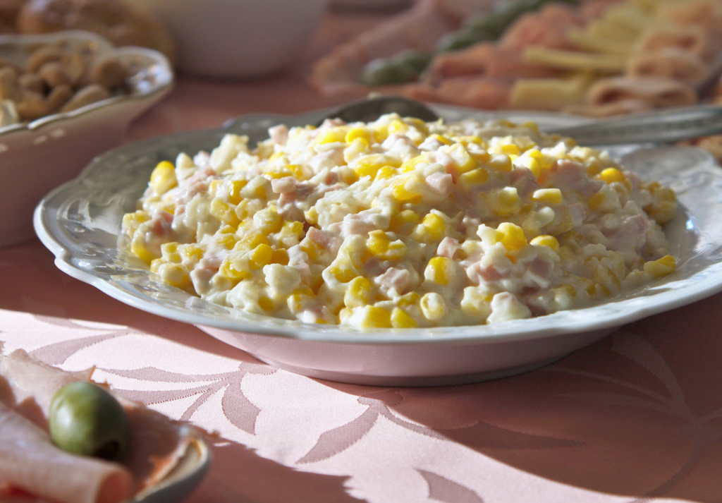 Example of corn salad