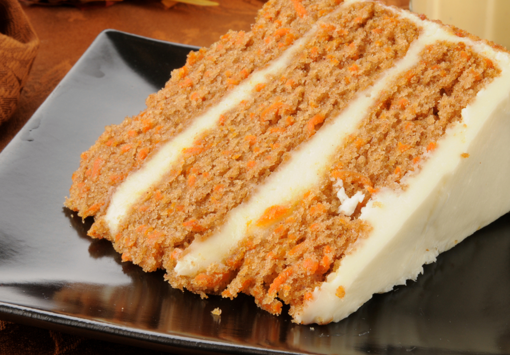 Example of carrot cake