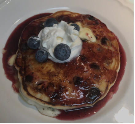 Example of Blueberry Pancakes