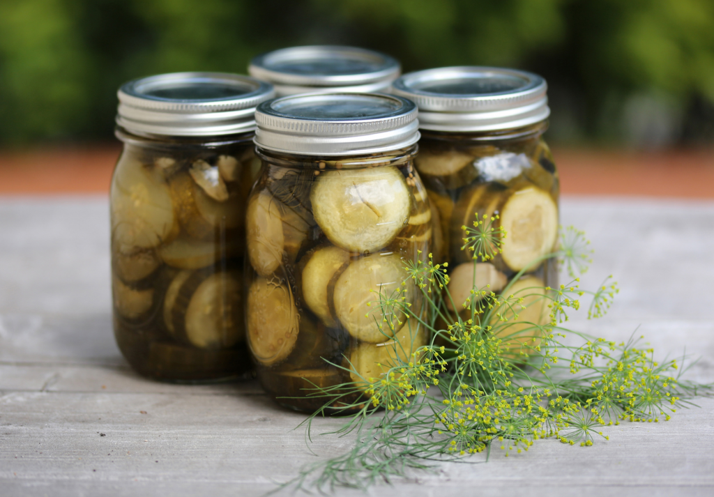 Example of dill pickles