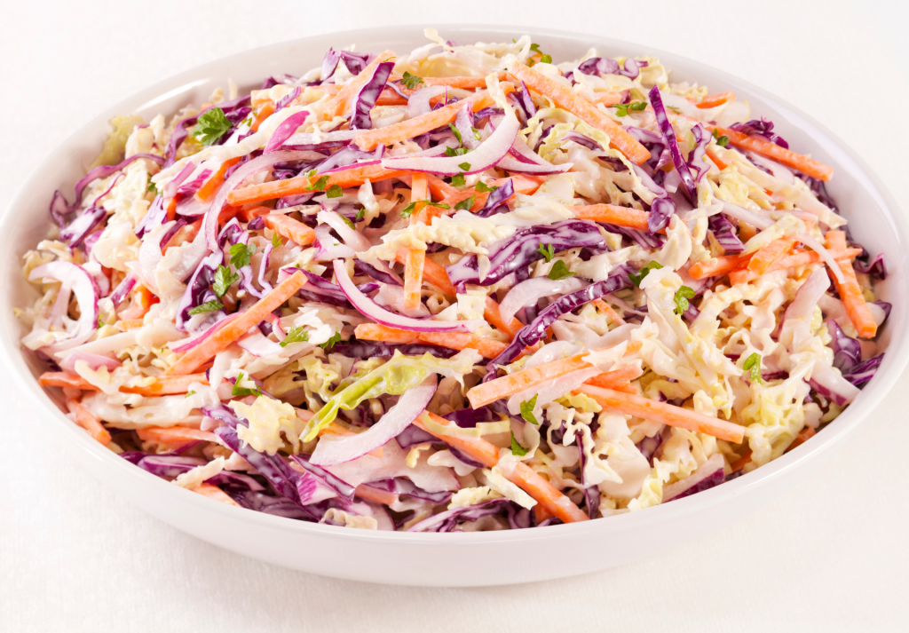Example of cabbage coleslaw