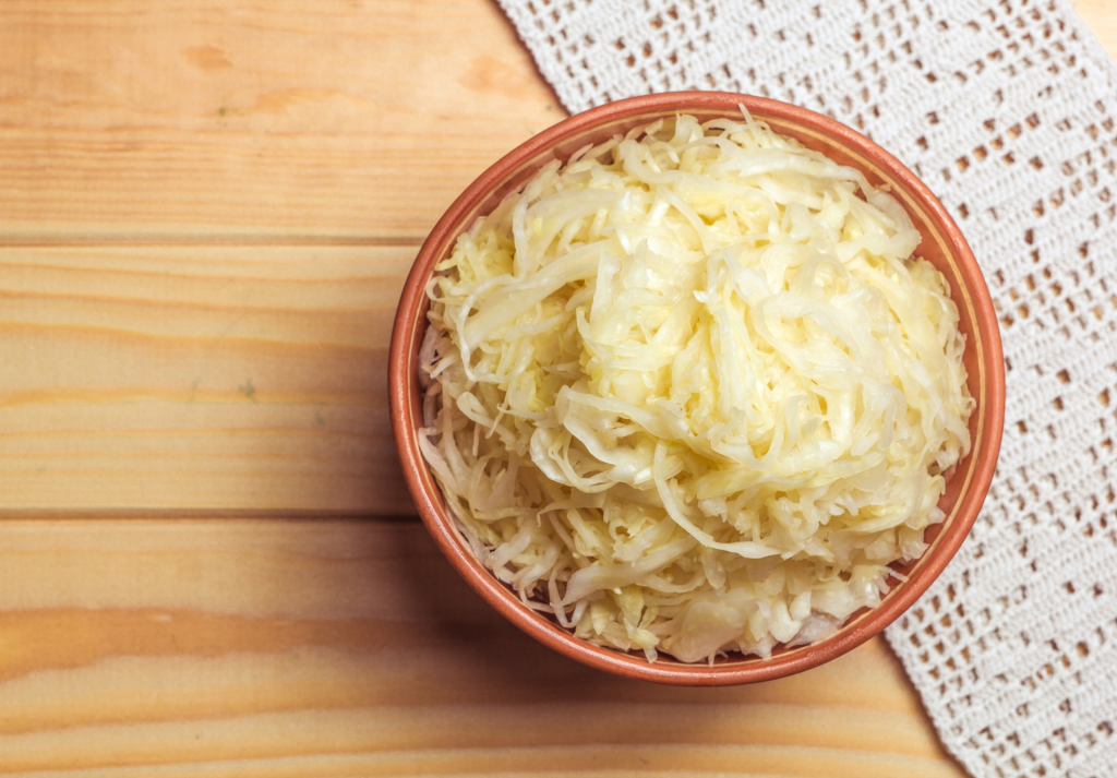 Example of sauerkraut