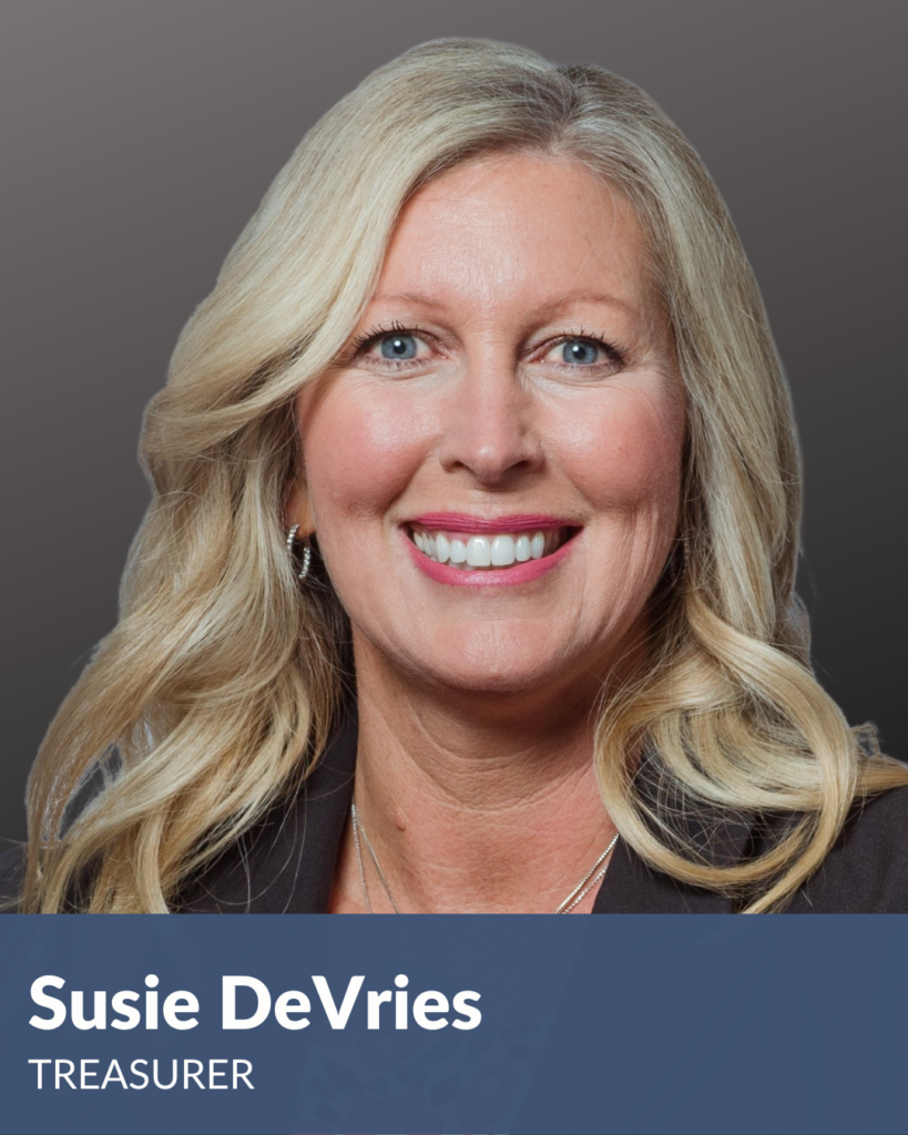 Susie DeVries, Treasurer