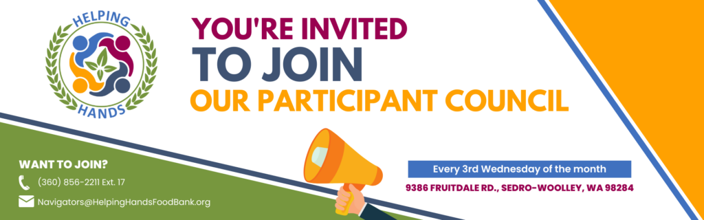 You are invited to our participant council!