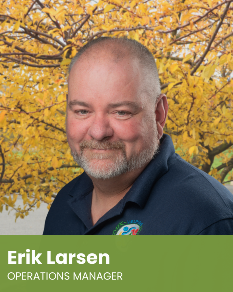 Erik Larsen, Operations Manager